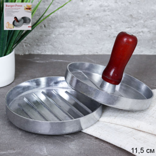 Пресс-форма для котлет металл/ PM-366 /уп 72/d=11,5 см/715999 - Галеонтрейд фото 2