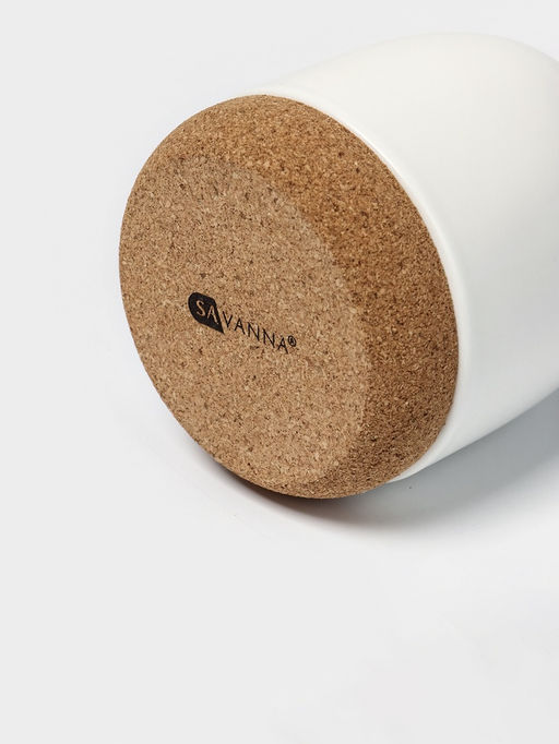 Набор для ванной SAVANNA Пробка, 3 предмета, дозатор для мыла, стакан, мыльница фото 10