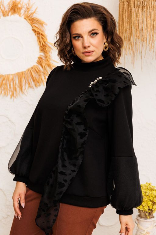 Костюм Romanovich Style 2-2743 чёрный/коричневый фото 4