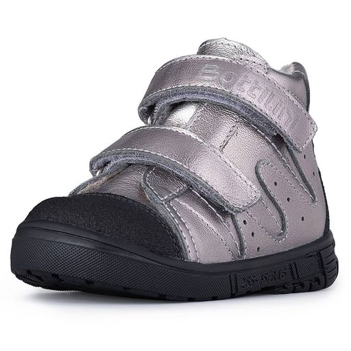 BO-109(55) Ботинки цвет серебристо-черный (байка) - Bottilini фото 2