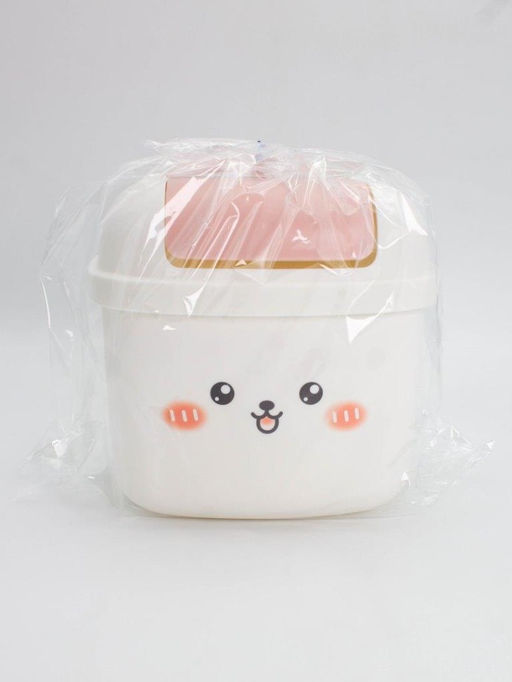 Мусорное ведро настольное "Bunny", white