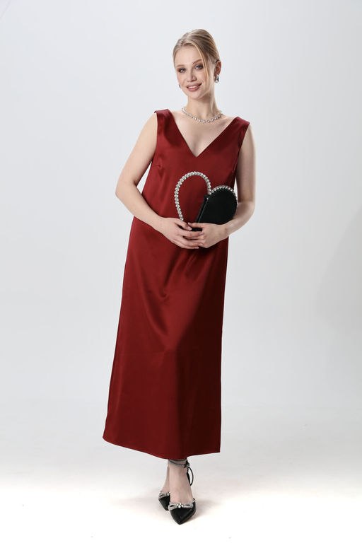 Платье NIKVA н1014-1 бордо  фото 3