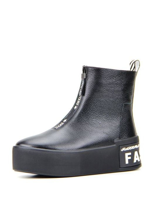 Ботинки EDART 225.fashion.black/шерсть