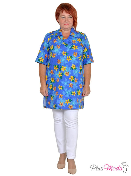 Туника Модель №1344 размеры 44-84 - Plusmoda фото 6