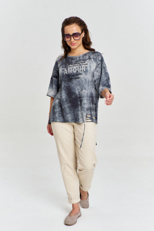 Футболка AVE RARA 2230 серо-бежевый