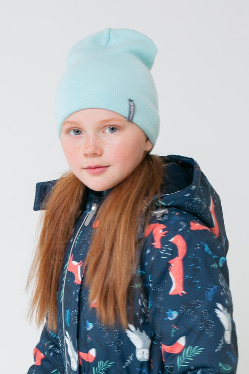 КВ 20159/21ш/светлая бирюза шапка дет