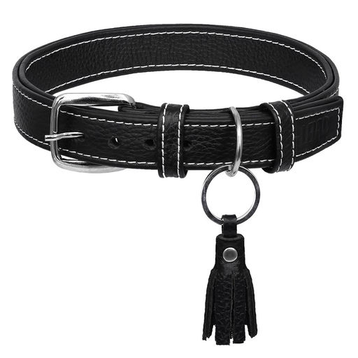 ВИА Ошейник "Noir" размер M, 45-50см, черный ит09им 60376 60376