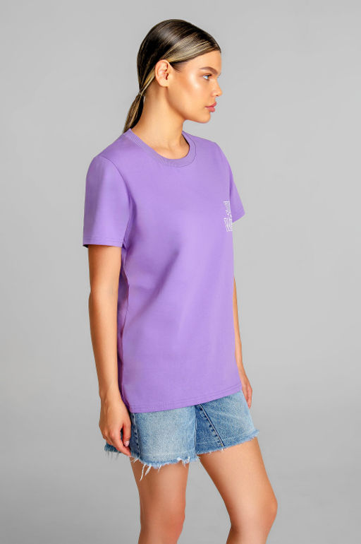 Арт. 3175 Футболка женская 44-52 (5 шт) Цвет:лила - Калинка фото 13