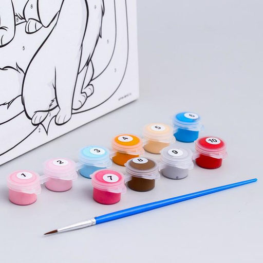 Картина по номерам для детей Коты Аристократы, 20?30 см