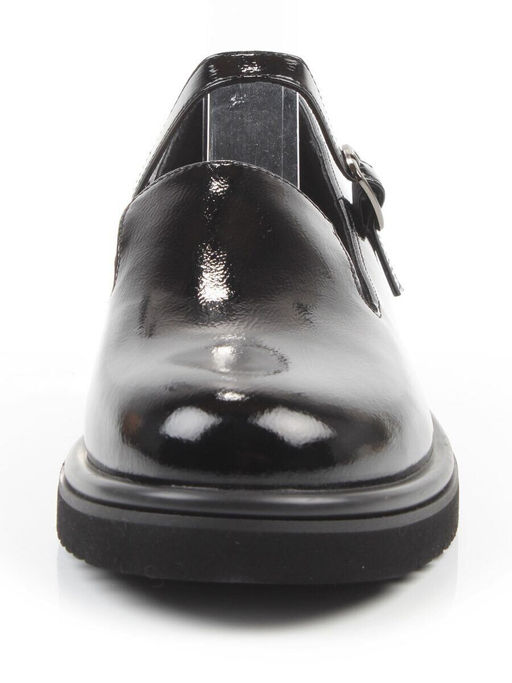 06-DLG05-2 BLACK Туфли женские (натуральная кожа)