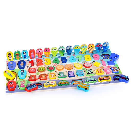 Набор "Сортер-Вкладыш" MAXI с магнитной рыбалкой