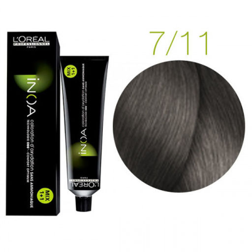 INOA 7.11 Resist блондин пепельный интенсивный, 60 мл - Loreal professionnel фото 2