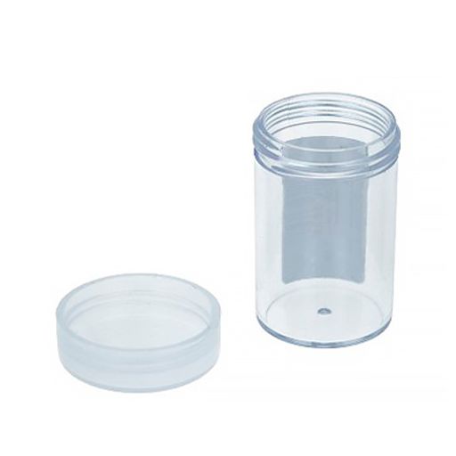 Gamma Туба T-025 пластик d 3 см x 4 см 6 шт прозрачная