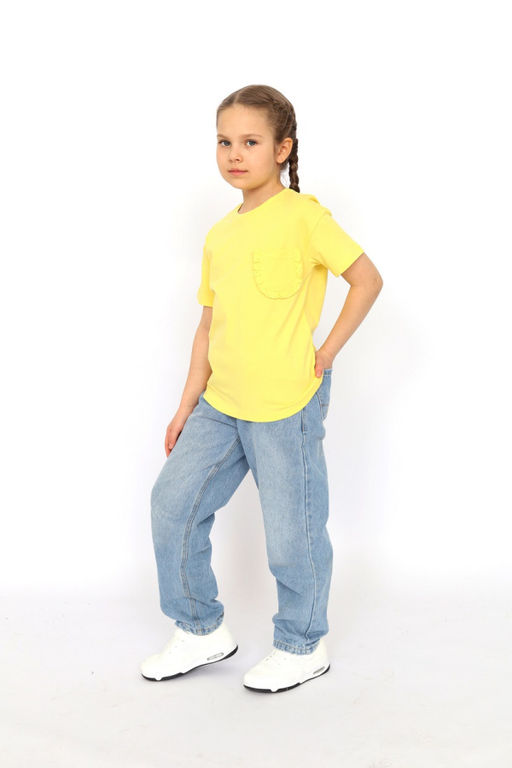 CRB wear/ CSKG 63794-30-397 Футболка для девочки,желтый/Ex.Cherubino  фото 2