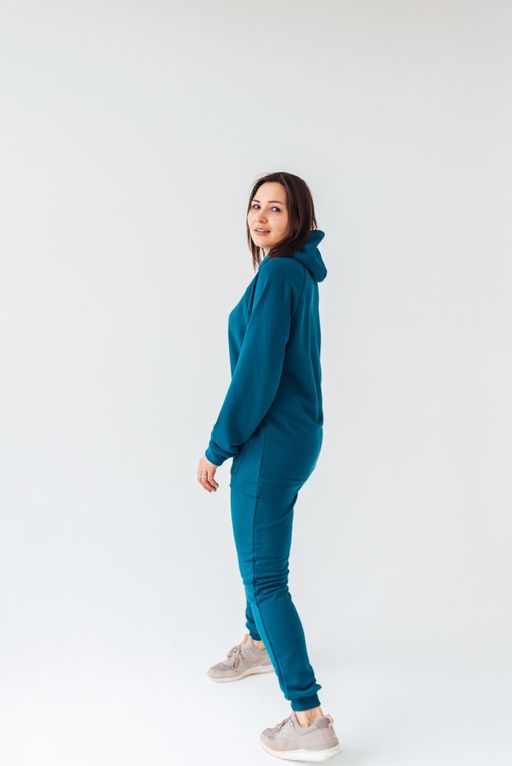 толстовка футер 3х нитка петля, унисекс - Knitka wear фото 4