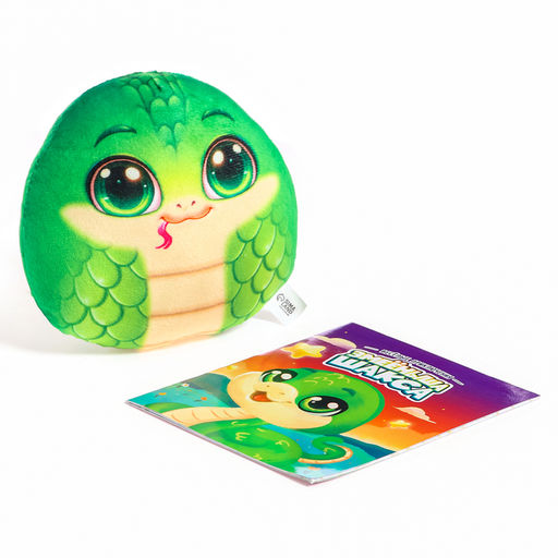 Мягкая игрушка Змейка с книжкой - Milo toys фото 2
