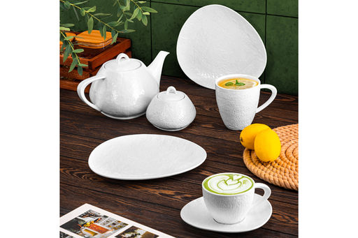 Чайник 1,18 л 24*16*13 см Арбер белый - Elan gallery фото 4