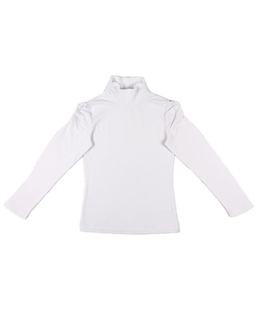 CRB wear / CAJ 61387 Водолазка для девочки, белый/Ex.Cherubino фото 2