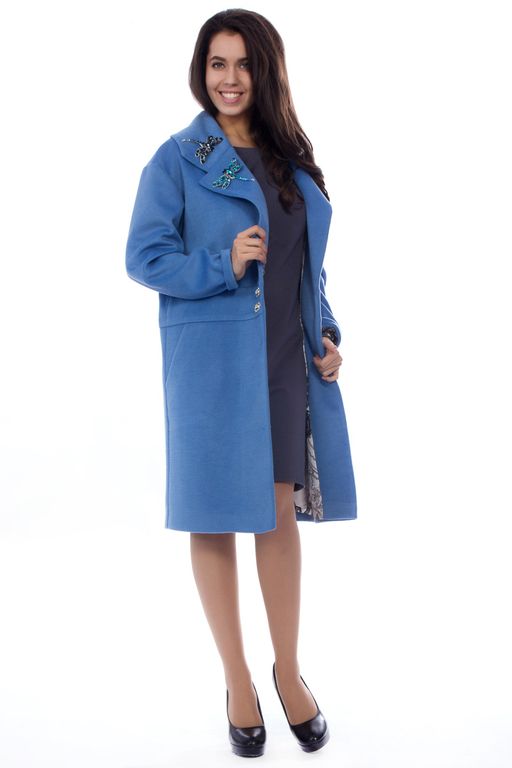 Пальто П5-3447 - Wisell фото 8