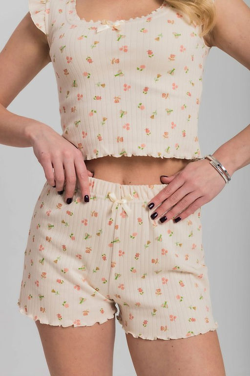 Пижама М325374бп бежевый/персиковый - Елена фото 5