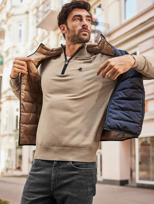 Мужской двухсторонний стеганый жилет LIVERGY  фото 5