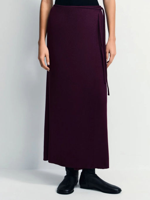 Юбка из вискозы на запах / Zarina  фото 2