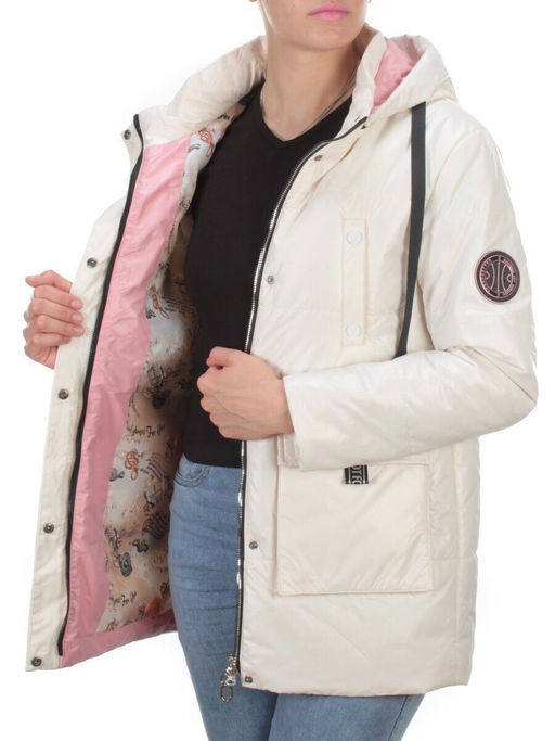 8251 MILK Куртка демисезонная женская BAOFANI (100 гр. синтепон) - Fashion фото 9