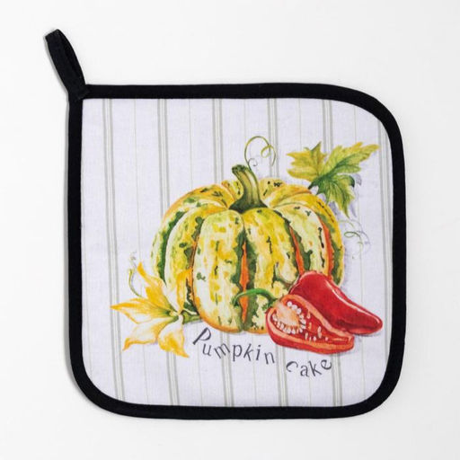 Кухонный набор Этель «Vegetable»: варежка-прихватка 20×28 см, прихватка 19×19 см, 100% хлопок