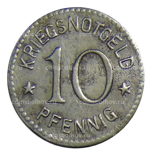 10 пфеннигов 1917 года Германия  Нотгельд Берлебург