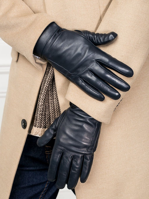 Перчатки мужские 100% ш IS983 navy - Eleganzza фото 2