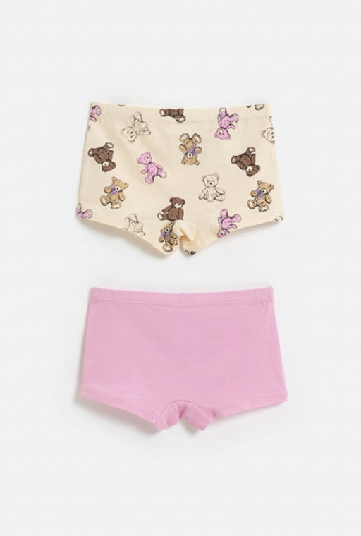 ACOOLA / Трусы детские для девочек в наборе из 2шт Vorona цвет в ассортименте  фото 2