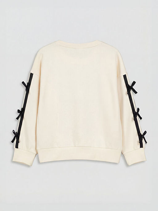 Hello Kitty Bask?l? K?z ?ocuk Sweatshirt ve E?ofman Alt?