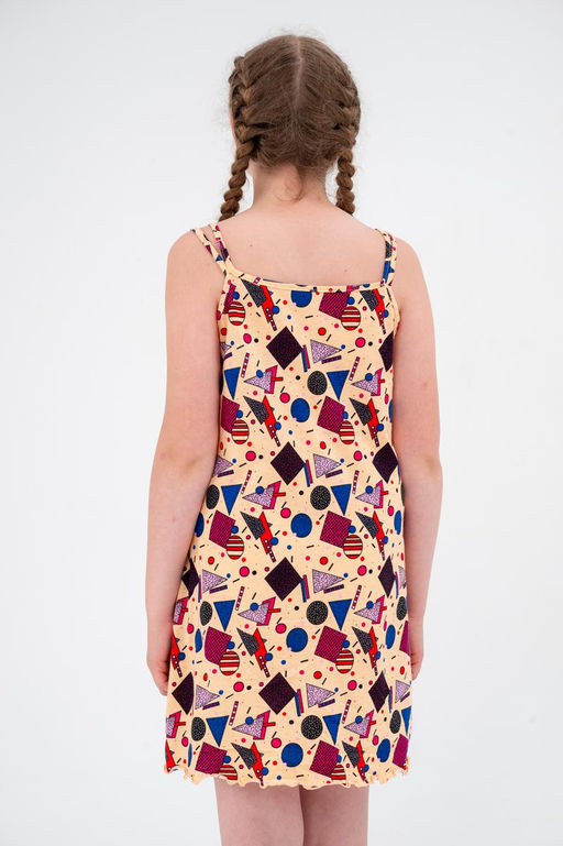 Ночная сорочка подростковая из кулирки Оливия мозайка - Амадэль фото 9