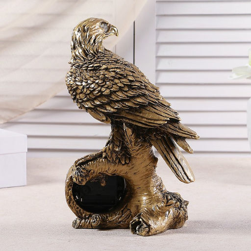 Часы настольные интерьерные каминные «Орел», h=31 см, d=7 см