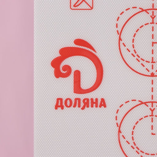 Коврик для выпечки армированный Доляна Макарун, силикон, 29.3?26 см, белый фото 5