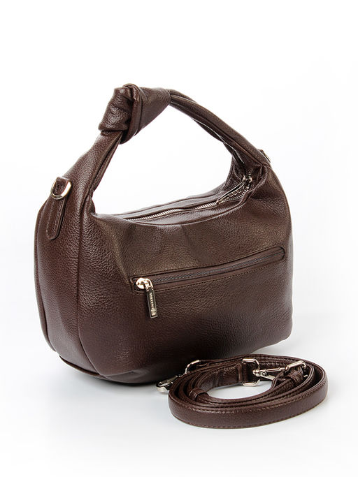 LACCOMA сумка Офелия-Y2005-коричневый эко кожа хлопок