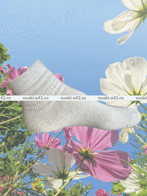 Цена за 10 пар. ЮстаТекс носки женские 2с15 СПОРТ ассорти 23-25 - Юста-текс фото 180