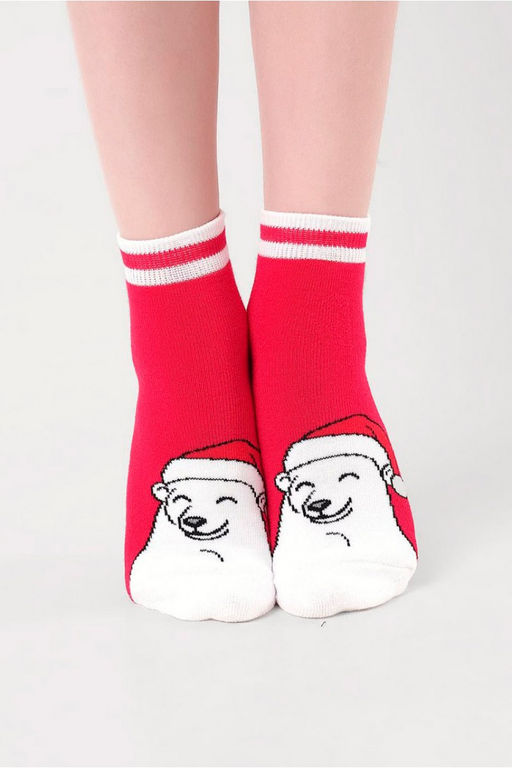 (CLE) C4552П носки дет. НГ плюш (ЧЗ)