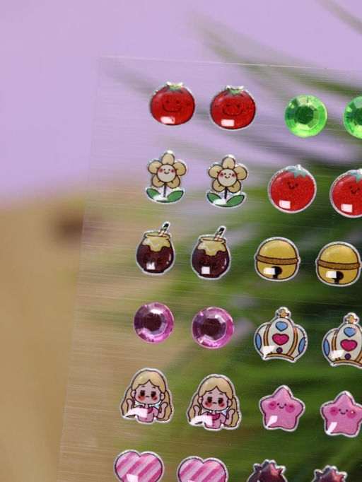 Наклейки для ушей "Princess nails" (11,5*24 см)