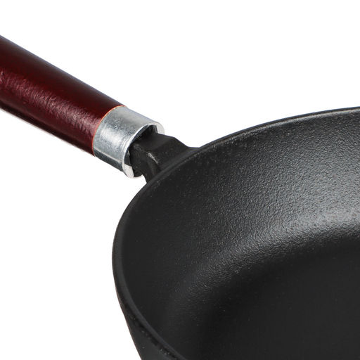VETTA Сковорода чугун. 26х5,5 см, дер. ручка, арт. 808-007