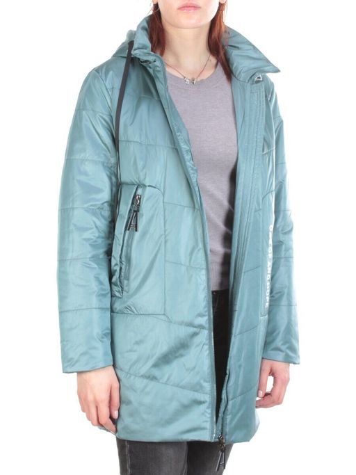 22-305 GRAY/BLUE Куртка демисезонная женская AKiDSEFRS (100 гр.синтепона) - Фабричный китай фото 16