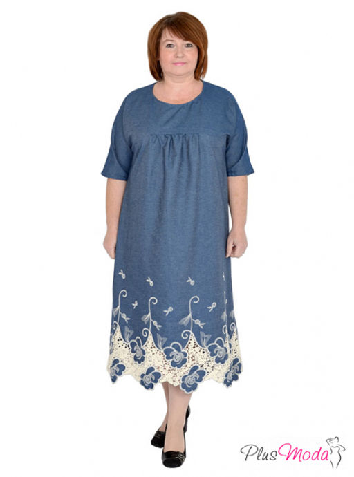 Платье Модель №597 размеры 44-82 - Plusmoda фото 7