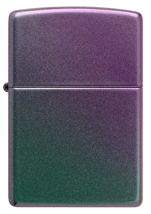 Зажигалка ZIPPO классическая с зелено-фиолетовым покрытием | Classic Iridescent 49146