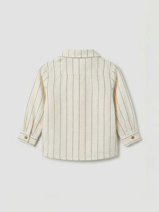 Uzun Kollu G?mlek ve Pantolon Erkek Bebek Tak?m?