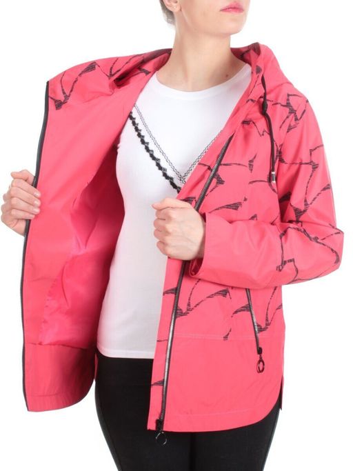 F9905 CORAL Ветровка женская MARIA (65% хлопок, 35% полиэстер) - Фабричный китай фото 9