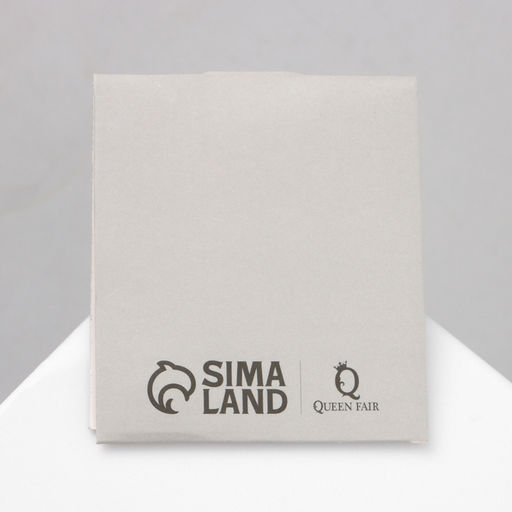 Кулон на цепочке «Подари счастье», циркон, сердце, белый в серебре, 45 см