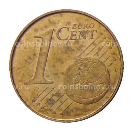 Монета 1 евроцент 2017 года Испания