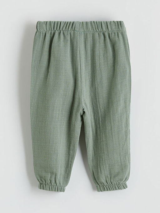 Beli Lastikli Regular Fit Erkek Bebek Pantolon