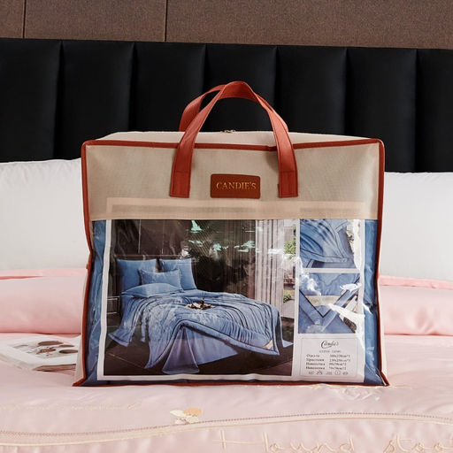 Одеяло Candies однотонное с простыней и наволочками ODCANO001 Евро