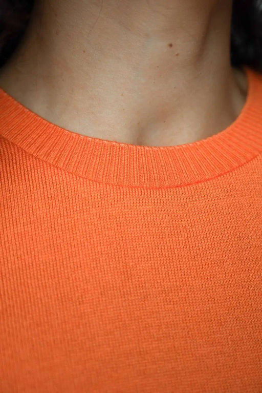Джемпер ДЖв 1408-2 Морковный